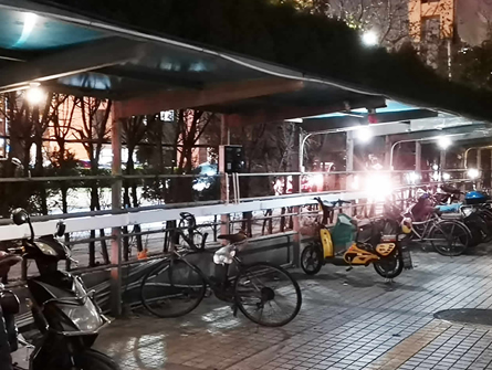 明申大厦 电瓶车 充电桩